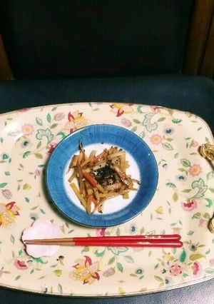 節約SDGsにも！ 大根と人参の皮の金平-レシピのメイン写真