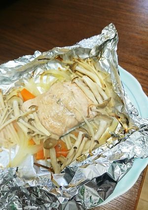 鮭のホイル焼き-レシピのメイン写真