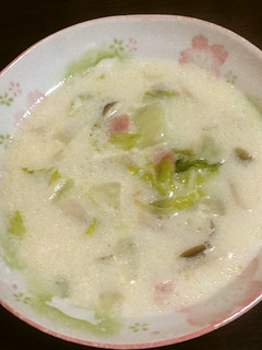 簡単 白菜のミルクスープ-レシピのメイン写真
