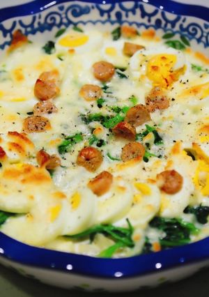 栄養満点のほうれん草グラタン-レシピのメイン写真