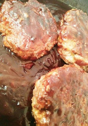 牛肉ハンバーグ！-レシピのメイン写真
