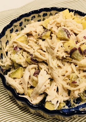 サラダチキンとお芋のハニマスサラダ-レシピのメイン写真