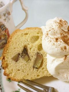 *渋皮煮*のシフォンケーキ♪-レシピのメイン写真