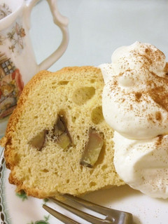 *渋皮煮*のシフォンケーキ♪-レシピのメイン写真