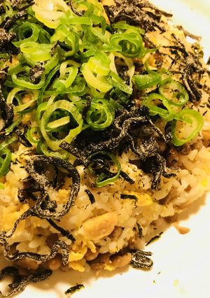 シンプル★なっとうチャーハン-レシピのメイン写真
