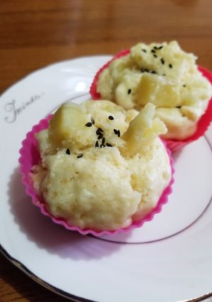 さつまいも蒸しパン(卵・乳製品なし)-レシピのメイン写真