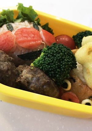 アンパンマンお弁当 遠足-レシピのメイン写真