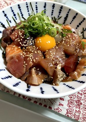 韓国風漬け丼-レシピのメイン写真