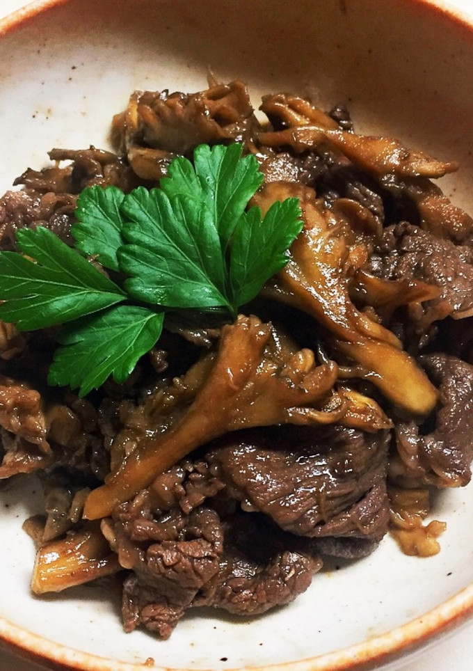牛肉のしぐれ煮(舞茸)-レシピのメイン写真