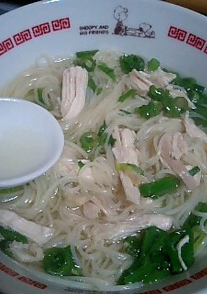 あっさり鶏そうめん☆-レシピのメイン写真