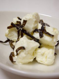 クリームチーズの塩昆布和え-レシピのメイン写真