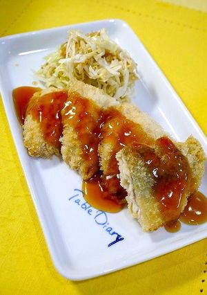 簡単！アジフライの甘酢餡かけ-レシピのメイン写真