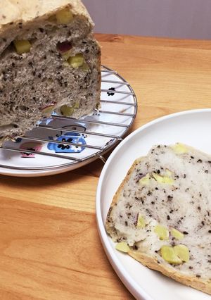 ノンオイルでもちもち♡さつまいも食パン-レシピのメイン写真