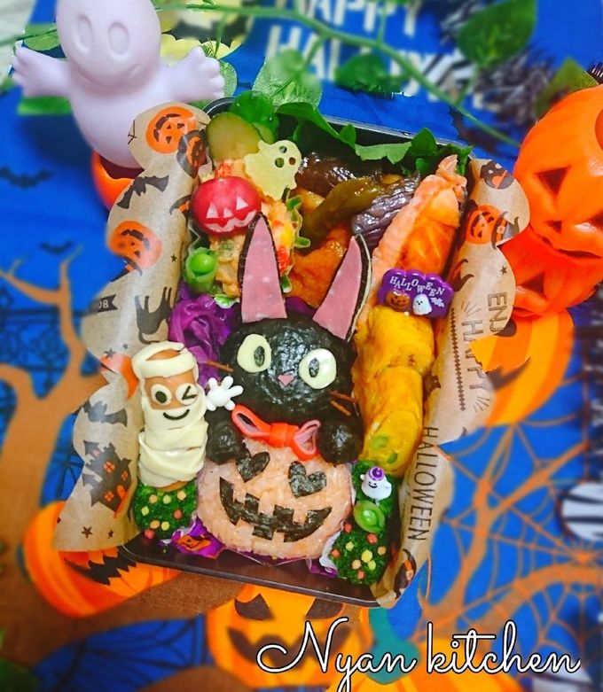 たれみみ黒ウサギ♡ピンクかぼちゃ☆ハロウィン