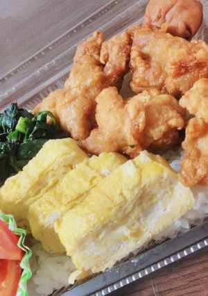 唐揚げ弁当-レシピのメイン写真