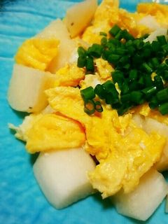 ふわふわ卵と長芋の中華炒め-レシピのメイン写真