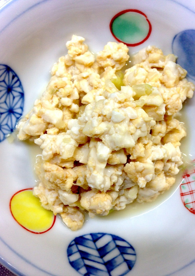 簡単いり豆腐-レシピのメイン写真