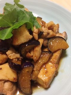 簡単☆鶏肉と厚揚げのオイスターソース炒め-レシピのメイン写真