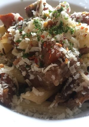牛肉のワイン煮パスタでレストラン気分-レシピのメイン写真
