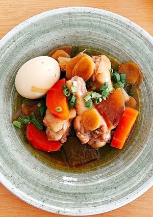 手羽元のさっぱり生姜煮♫-レシピのメイン写真