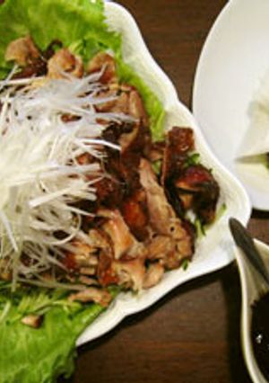 北京ダック風！（変り照り焼きチキン？！）-レシピのメイン写真
