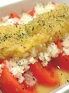 トマトサラダ〜リンゴドレッシング〜-レシピのメイン写真