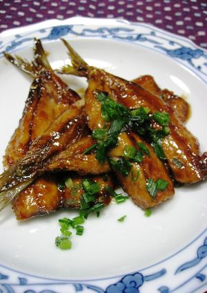 ４・３・２・１鰯の蒲焼☆大葉にんにく醤油-レシピのメイン写真