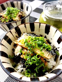 鯖納豆茶漬け-レシピのメイン写真