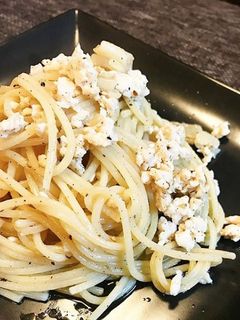 ささみのペペロンチーノ-レシピのメイン写真