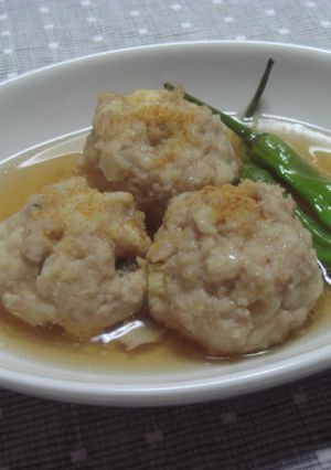 ふっわふわ鶏団子-レシピのメイン写真
