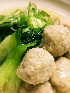 肉だんごとチンゲン菜の煮込み-レシピのメイン写真