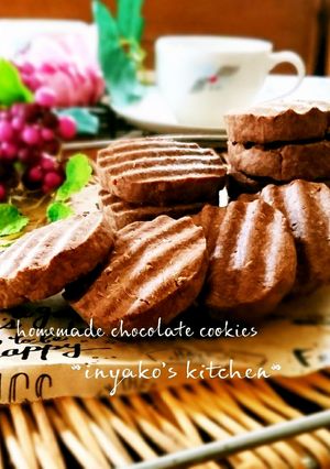 ＊簡単にチョコクッキー＊バレンタイン♡-レシピのメイン写真