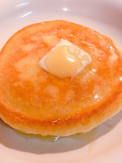 材料2つ☆卵なしふわふわホットケーキ!-レシピのメイン写真