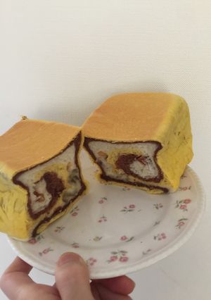 三色うず巻きふわふわ角食パン-レシピのメイン写真