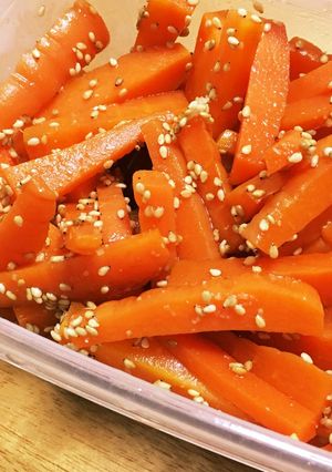 レンジで簡単、にんじんナムル-レシピのメイン写真
