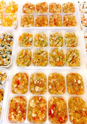 ♡一気に5品！7.8ヶ月離乳食中期♡❷-レシピのメイン写真