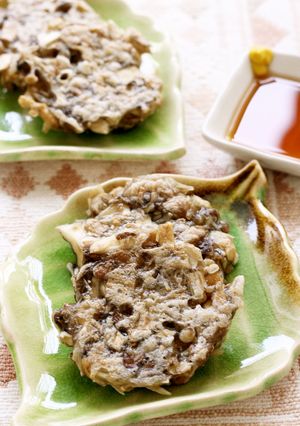 きのこのモッチモチ焼き-レシピのメイン写真