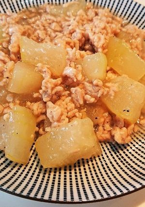 冬瓜の鶏そぼろ煮-レシピのメイン写真