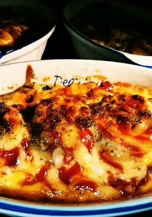 *野菜&お肉DE卵グラタン*-レシピのメイン写真