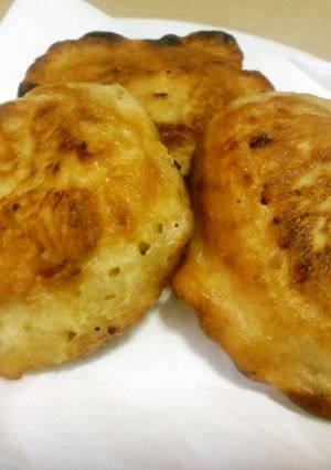 材料三つでテキトーなドーナツ風おやつ-レシピのメイン写真