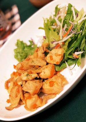 鶏とエリンギのガーリックバター醤油炒め-レシピのメイン写真