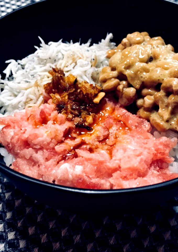 ずぼらnaマグロたたき丼(覚書)-レシピのメイン写真