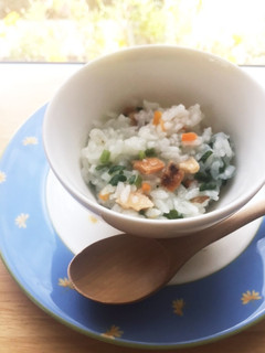 【離乳食後期〜完了期】おせんべい野菜粥-レシピのメイン写真