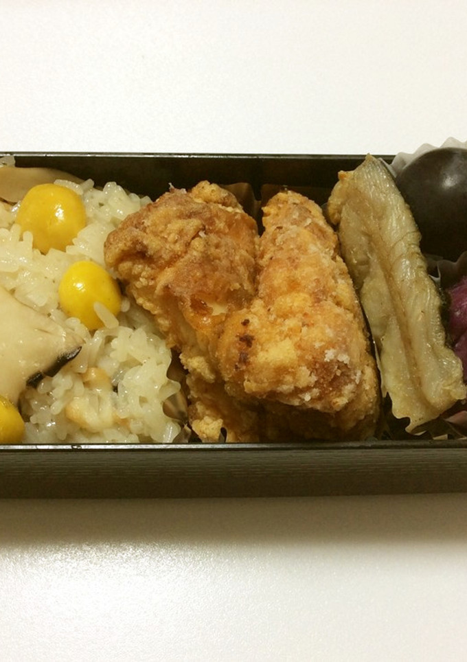 ㉗ エリンギと銀杏の松茸風 おこわ弁当♡-レシピのメイン写真