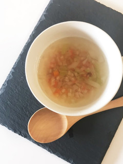 【離乳食後期〜完了期】お煎餅スープ-レシピのメイン写真