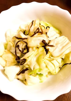 キャベツの塩昆布漬け-レシピのメイン写真