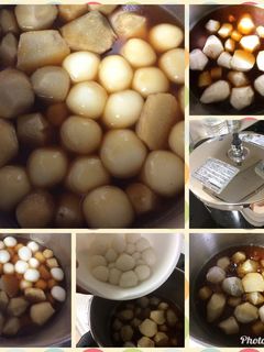 里芋と白玉団子煮-レシピのメイン写真