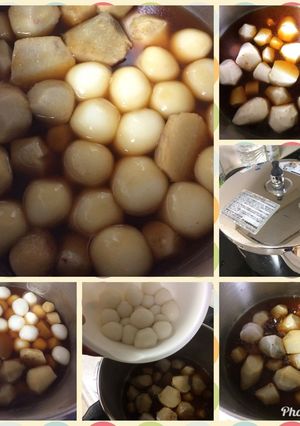 里芋と白玉団子煮-レシピのメイン写真