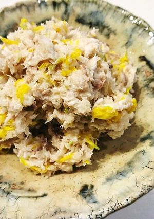 アブラツノザメのすくめ(酢味噌和え)-レシピのメイン写真