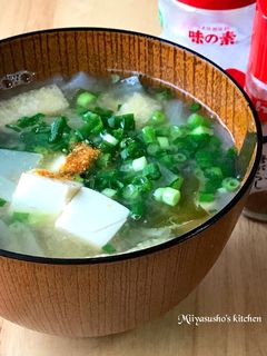 いりこ出汁のお味噌汁-レシピのメイン写真
